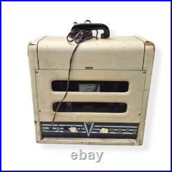Vintage 1952 Valco Oahu Chicago 51 Tube Guitar Amp 1x10 Rola Speaker WORKING