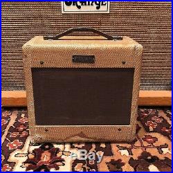 Vintage 1954 Fender Champ Amp 5C1 Tweed Valve Tube Amplifier