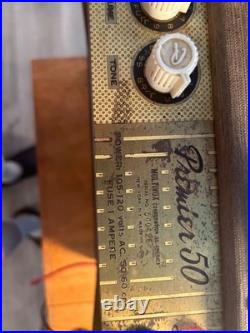 Vintage 1955 premeir 50 guitar /harmonica tube amp