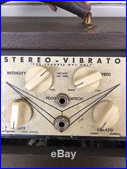 Vintage 1957-62 Magnatone Custom 280 Stereo Tube Electric Guitar Amplifier AMP