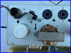 Vintage 1957 RCA RS151B Tube Amplifier 6V6 Mono Amp with Knob for Rebuild