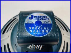 Vintage 1958 Jensen P12R 12 Fender Tweed Deluxe Etc Guitar Tube Amp Speaker