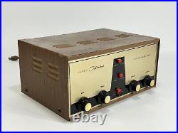 Vintage 1959-60 Sears Silverstone 700 Stereo Tube Amplifier Power On/ AS-IS