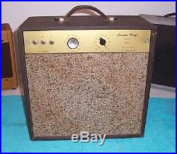 Vintage 1960's Custom Kraft tube amplifier V Rare V Cool amp model 600 A used
