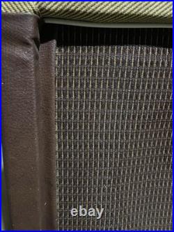 Vintage 1960's Fender Eminence 12 8ohm Guitar Amp Brown Tolex Wheat Grille Cloth