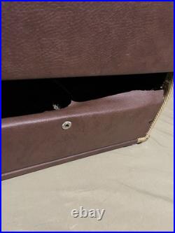 Vintage 1960's Fender Eminence 12 8ohm Guitar Amp Brown Tolex Wheat Grille Cloth