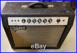 Vintage 1960's Gibson Explorer GA-15RVT Tube Guitar Amp with Reverb and Tremolo