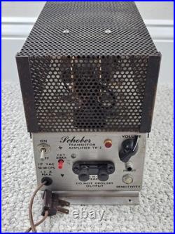 Vintage 1960's SCHOBER Transistor Guitar Amplifier TR-2 Power Tested
