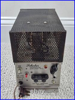 Vintage 1960's SCHOBER Transistor Guitar Amplifier TR-2 Power Tested