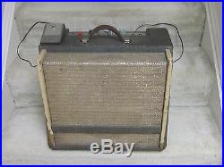 Vintage 1960's Univox tube guitar amp-grey tweed, tremolo, 12 inch Jensen, cool