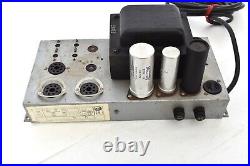 Vintage 1960s Conn Amplifier Tube Amp Large Transformer Power Supply
