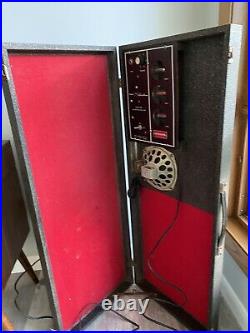 Vintage 1960s Danelectro Built Silvertone 1448 Guitar Case With Tube Amp