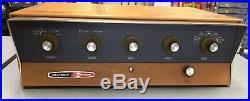 Vintage 1960s Heathkit Daystrom AA-151 Tube Amp Amplifier works needs tubes
