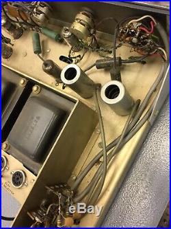 Vintage 1960s Heathkit Daystrom AA-151 Tube Amp Amplifier works needs tubes