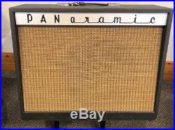 Vintage 1960s Panaramic Model 1210 Tube Amplifier Magnatone 213 Troubador