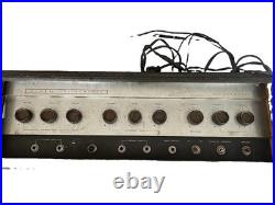 Vintage 1960s Sears Silvertone 1485 Six Speakers Tube Amp Head Untested As Is