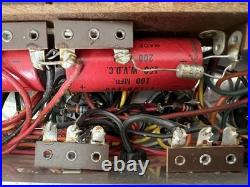 Vintage 1960s Sears Silvertone 1485 Six Speakers Tube Amp Head Untested As Is