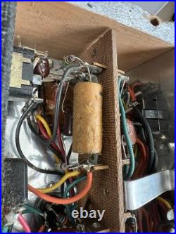 Vintage 1960s Sears Silvertone 1485 Six Speakers Tube Amp Head Untested As Is