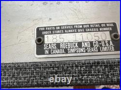 Vintage 1960s Sears Silvertone 1485 Six Speakers Tube Amp Head Untested As Is