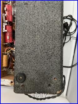 Vintage 1960s Sears Silvertone 1485 Six Speakers Tube Amp Head Untested As Is