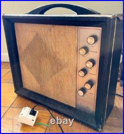 Vintage 1960s Silvertone 1472 Tube Guitar Amp Jensen Speaker RCA Tubes NYC