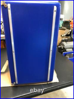 Vintage 1960s Sound X-202 Combo Base Guitar Tube Amp Blue with Variegated Flames