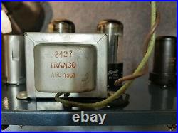 Vintage 1961 1962 Harmony H306 Combo Tube Amp Used