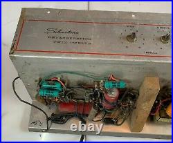 Vintage 1961 Silvertone Tube Amplifier Project Amp Chassis