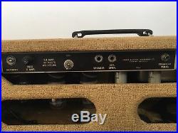 Vintage 1962 Fender Tremolux Blonde Guitar Amp Tube Head Pre-CBS 6G9-B