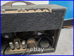 Vintage 1962 Gretsch 6159 Dual Bass & Guitar 35W 212 Tube Amp As Found
