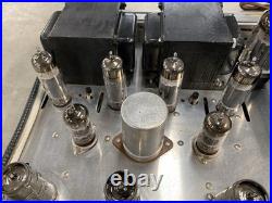 Vintage 1962 HH Scott Stereomaster 222C Tube Amplifier SHOWN WORKING READ