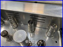 Vintage 1962 HH Scott Stereomaster 222C Tube Amplifier SHOWN WORKING READ