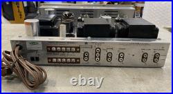 Vintage 1962 HH Scott Stereomaster 222C Tube Amplifier SHOWN WORKING READ