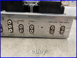 Vintage 1962 HH Scott Stereomaster 222C Tube Amplifier SHOWN WORKING READ