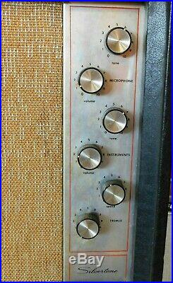Vintage 1962 Silvertone 1472 10 Watts 1x12 All Tube Combo Amp! RETRO COOL