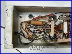 Vintage 1963 Executone M7004 Tube Amplifier Dual 6L6 5U4 for Guitar Amp Rebuild