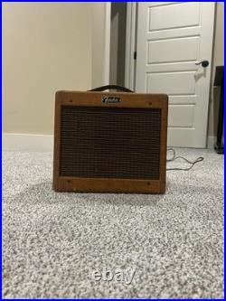 Vintage 1963 Fender Champ 5F1 Tweed Tube Amp Vintage 1963 Fender Champ 5F1 Tweed Tube Amp