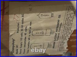 Vintage 1963 Fender Champ 5F1 Tweed Tube Amp Vintage 1963 Fender Champ 5F1 Tweed Tube Amp