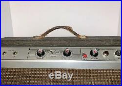 Vintage 1963 Gibson Skylark Tremolo Guitar Amp GA-5T Tube Amplifier Made In USA
