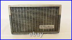 Vintage 1964 Airline Portable Speaker Tube Amplifier GPL 3823A Grey Tolex