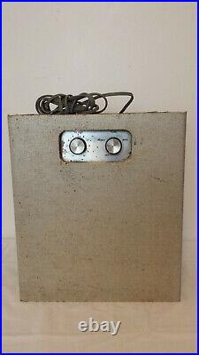Vintage 1964 Airline Portable Speaker Tube Amplifier GPL 3823A Grey Tolex
