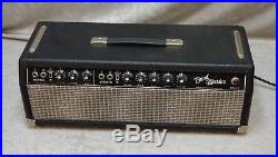 Vintage 1964 Fender Bandmaster all tube electric guitar amp head with upgrades