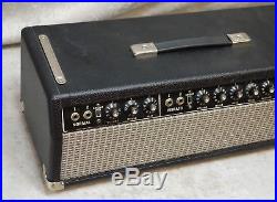 Vintage 1964 Fender Bandmaster all tube electric guitar amp head with upgrades