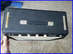 Vintage 1964 Fender Princeton Tuxedo Transition 6G2 Tube Guitar Amplifier Amp