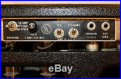 Vintage 1965 Blackface Fender Bassman Amp AB165 50 Watt All Tube Amplifier Head