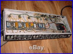 Vintage 1967 Fender BandMaster Blackface Tube Amp QA Date Code UFIX Parts/Repair