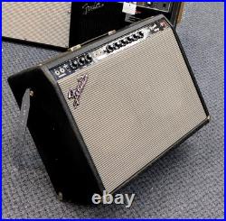 Vintage 1967 Fender Pro Reverb Blackface All Tube Combo Amp with Footswitch