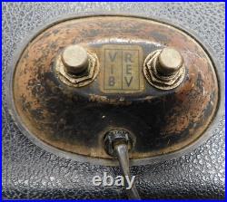 Vintage 1967 Fender Pro Reverb Blackface All Tube Combo Amp with Footswitch