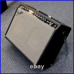 Vintage 1967 Fender Pro Reverb Blackface All Tube Combo Amp with Footswitch