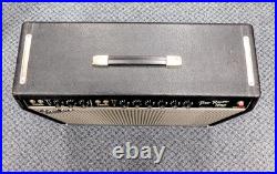 Vintage 1967 Fender Pro Reverb Blackface All Tube Combo Amp with Footswitch